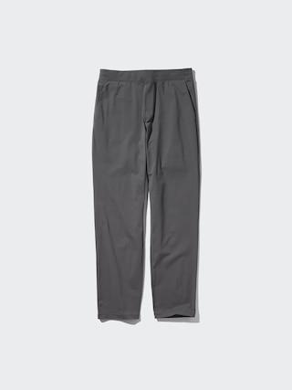 Mens Ultra Stretch Dry-Ex Tapered Pants with Moisture-Wicking Gray 3XL UNIQLO US Product Image