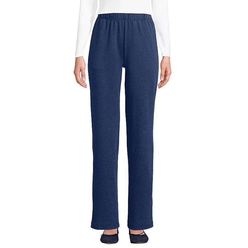 Womens Lands End Sport Knit High Waist Pants Product Image