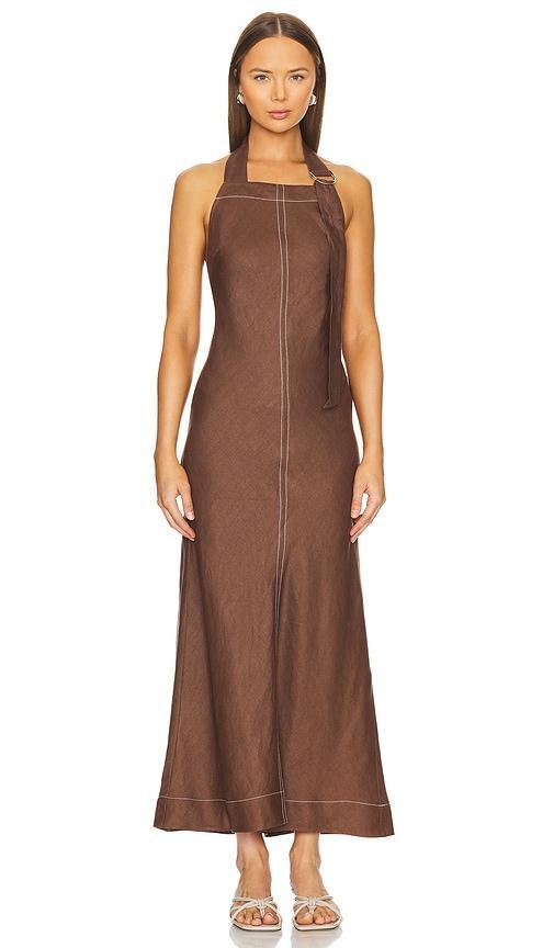 Varenna Bias Maxi Dress Product Image