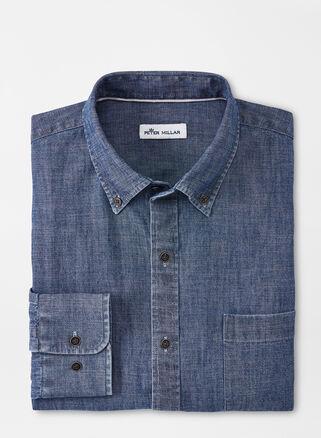 Mens Crown Tamworth Chambray Sport Shirt Product Image