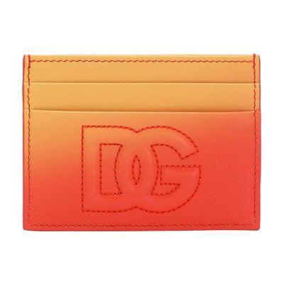 Dg Logo Card Holder In Orange Product Image