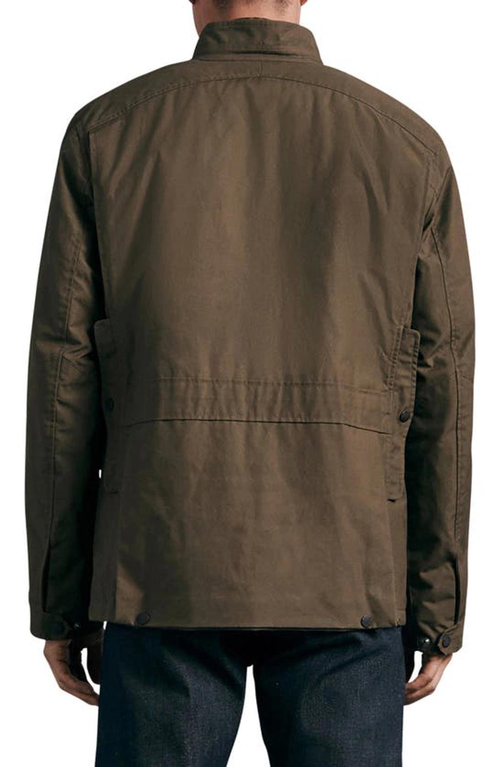 Archive Waxed Cotton Hunting Jacket In Green Product Image