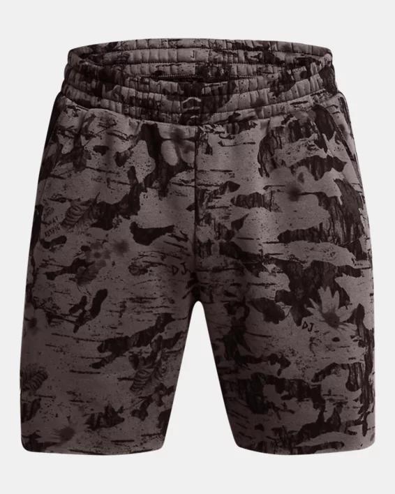 Men's Project Rock Essential Fleece Printed Shorts Product Image