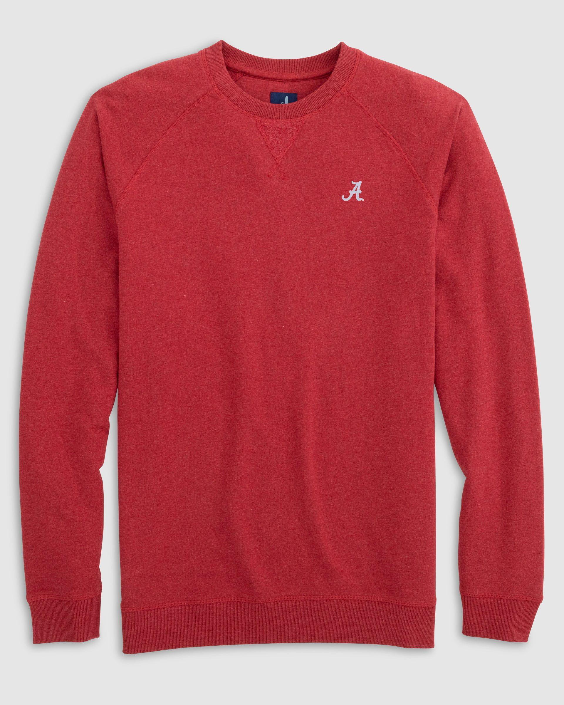 johnnie-O Washington State Freeman Crewneck Fleece Sweatshirt Product Image