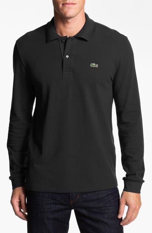 Lacoste Regular Fit Long Sleeve Piqu Polo Product Image