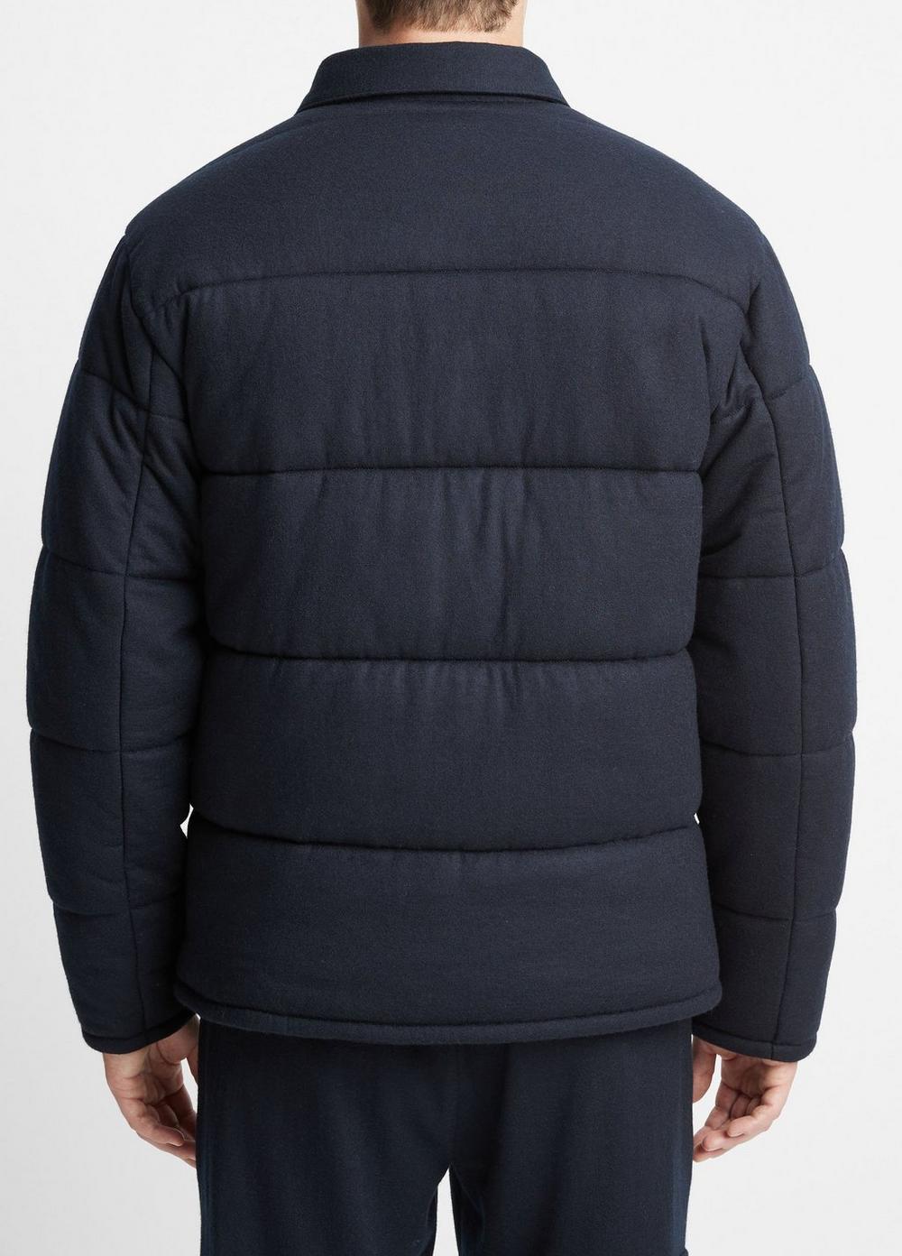 Cozy Wool Quilted Jacket Product Image