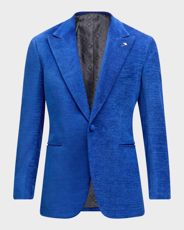 Men's Velvet Peak-Lapel Sport Coat Product Image