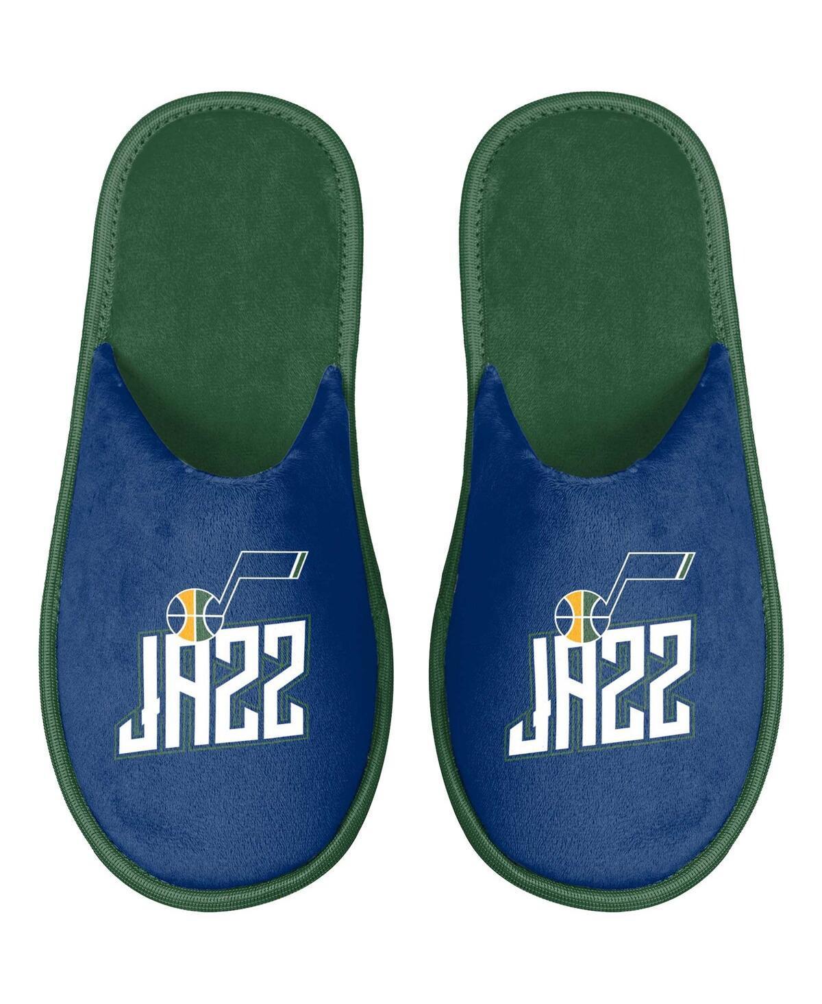 Mens FOCO Utah Jazz Scuff Slide Slippers Jaz Blue Product Image