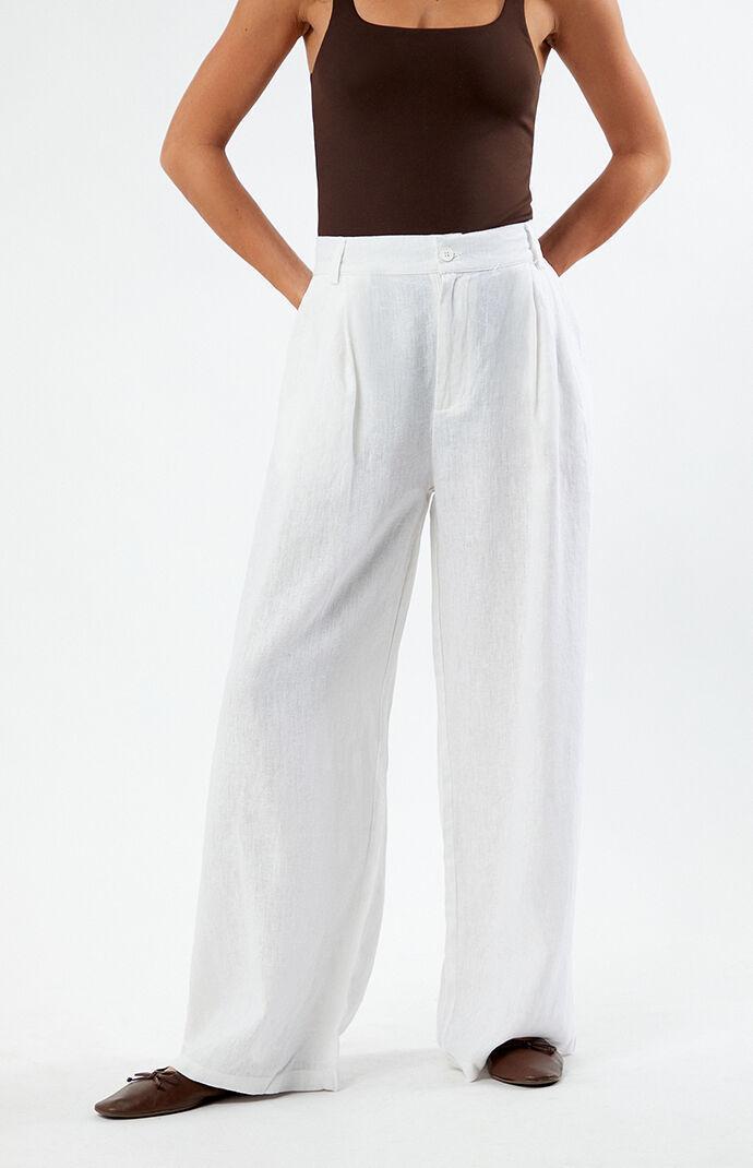 Little Lies Womens Lara Pleated Trousers Product Image