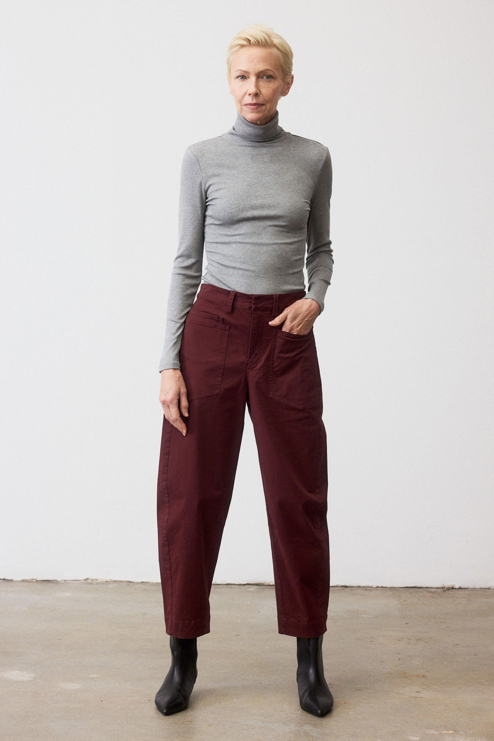 The Slouchy Soft Twill Pants Product Image