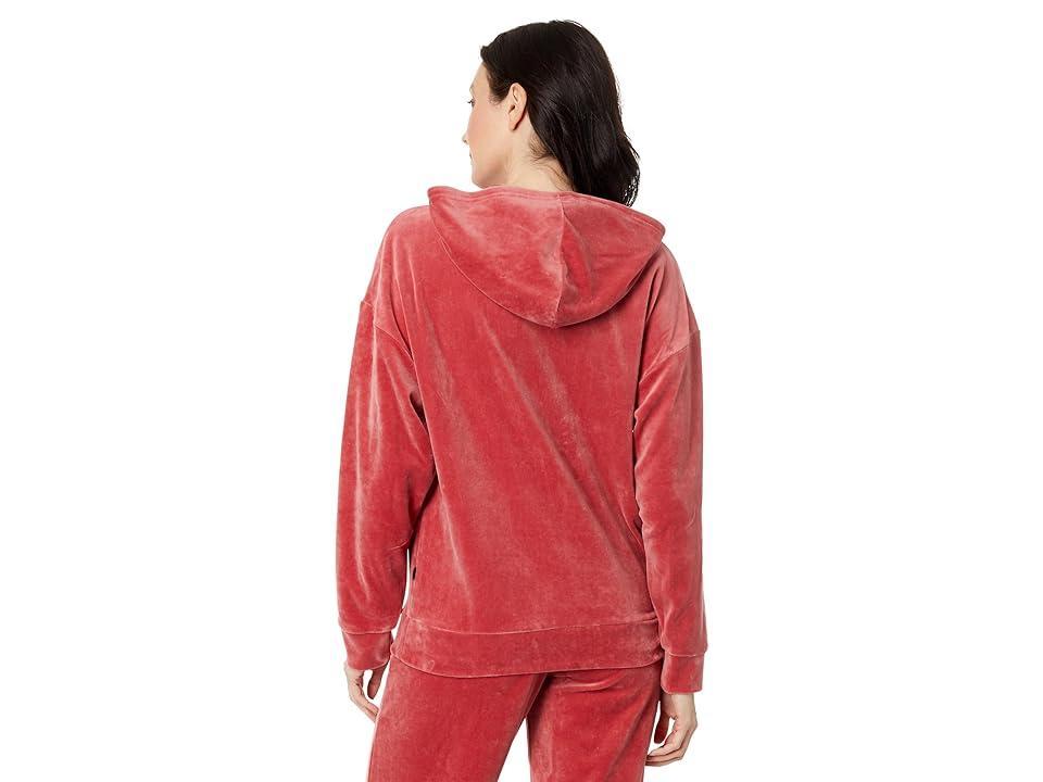 PUMA Essentials Elevated Velour Pullover Hoodie (Astro ) Women's Clothing Product Image