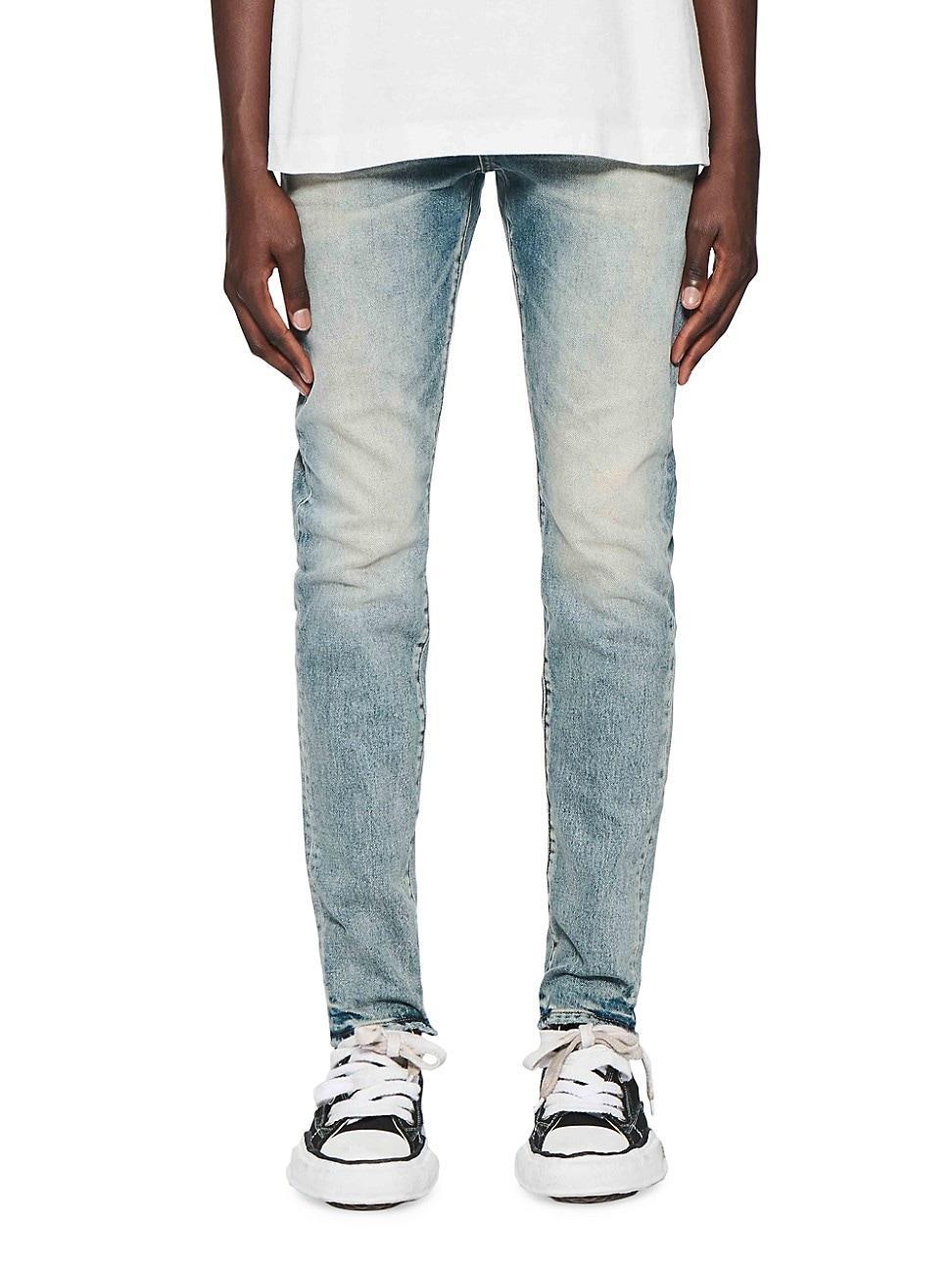 Mens Electric Tint Skinny Jeans Product Image