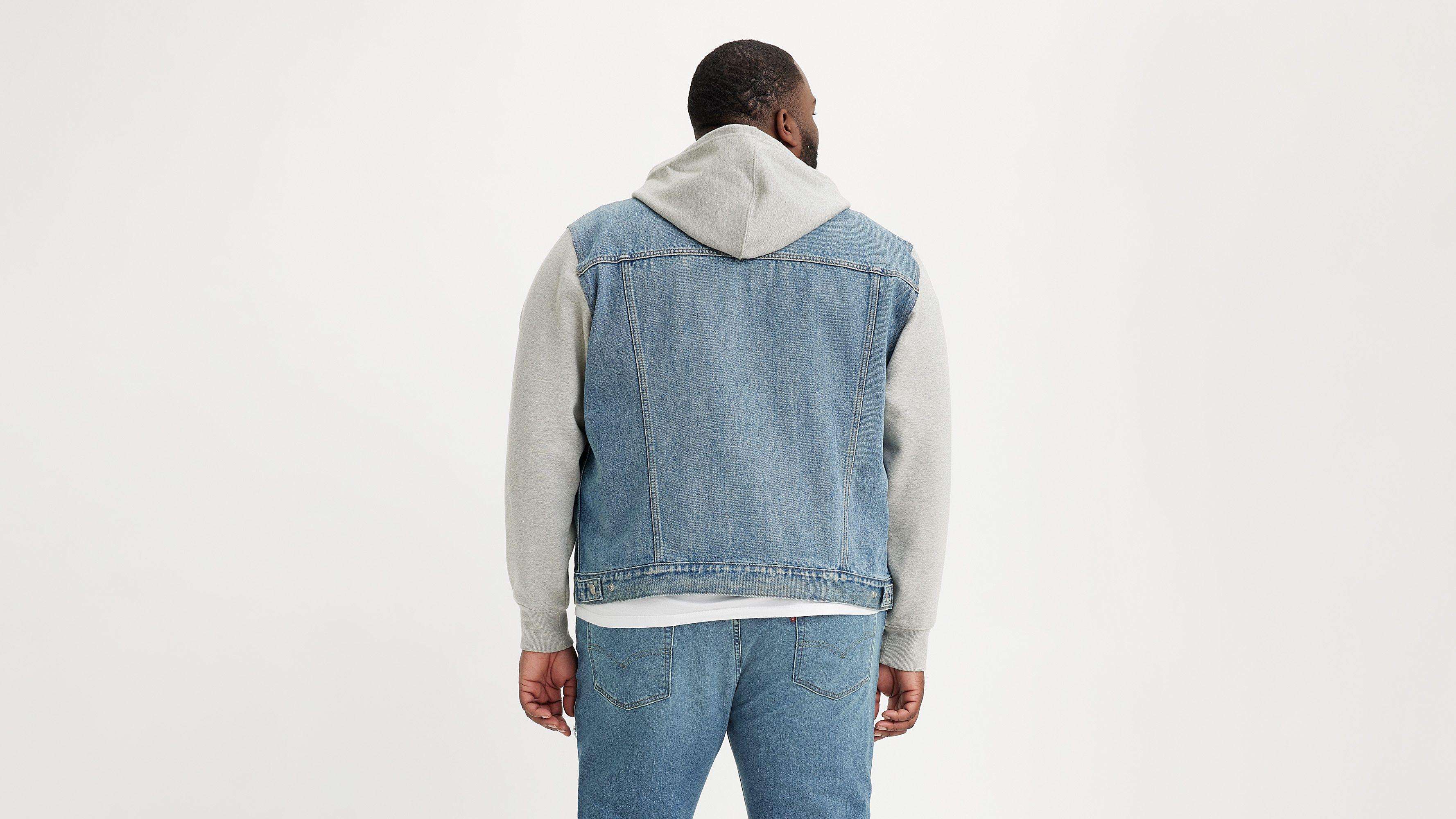 Hybrid Hoodie Trucker Jacket (Tall) Product Image