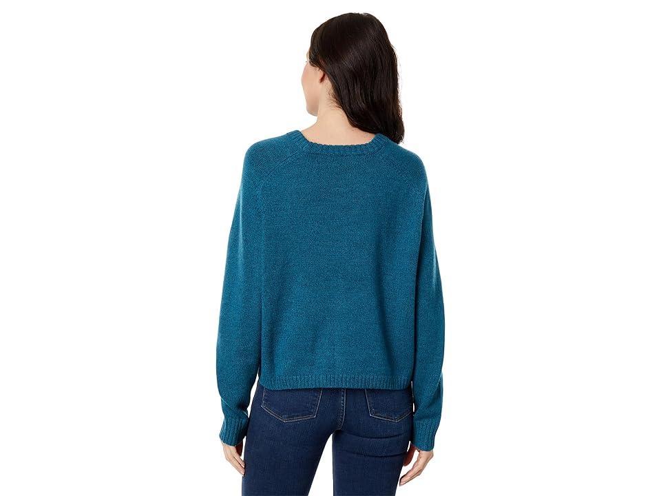 Toad&Co Foxfern Crew Sweater (Hydro) Women's Clothing Product Image