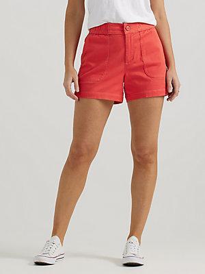 Women's Ultra Lux Comfort High Rise Pull-On Utility Short | Women's Shorts | Lee® Product Image