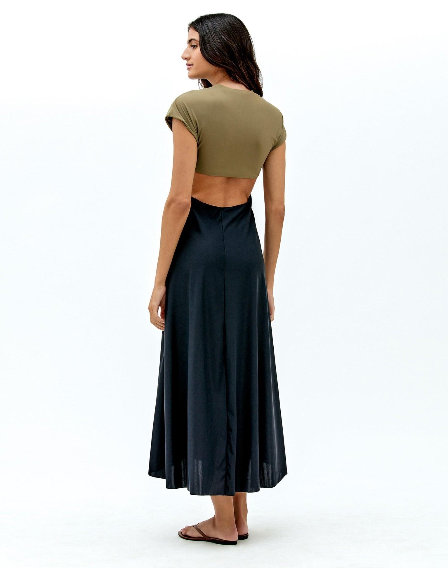 R23 D1 Loop Midi Cover Up - Pistachio, Size: L Product Image