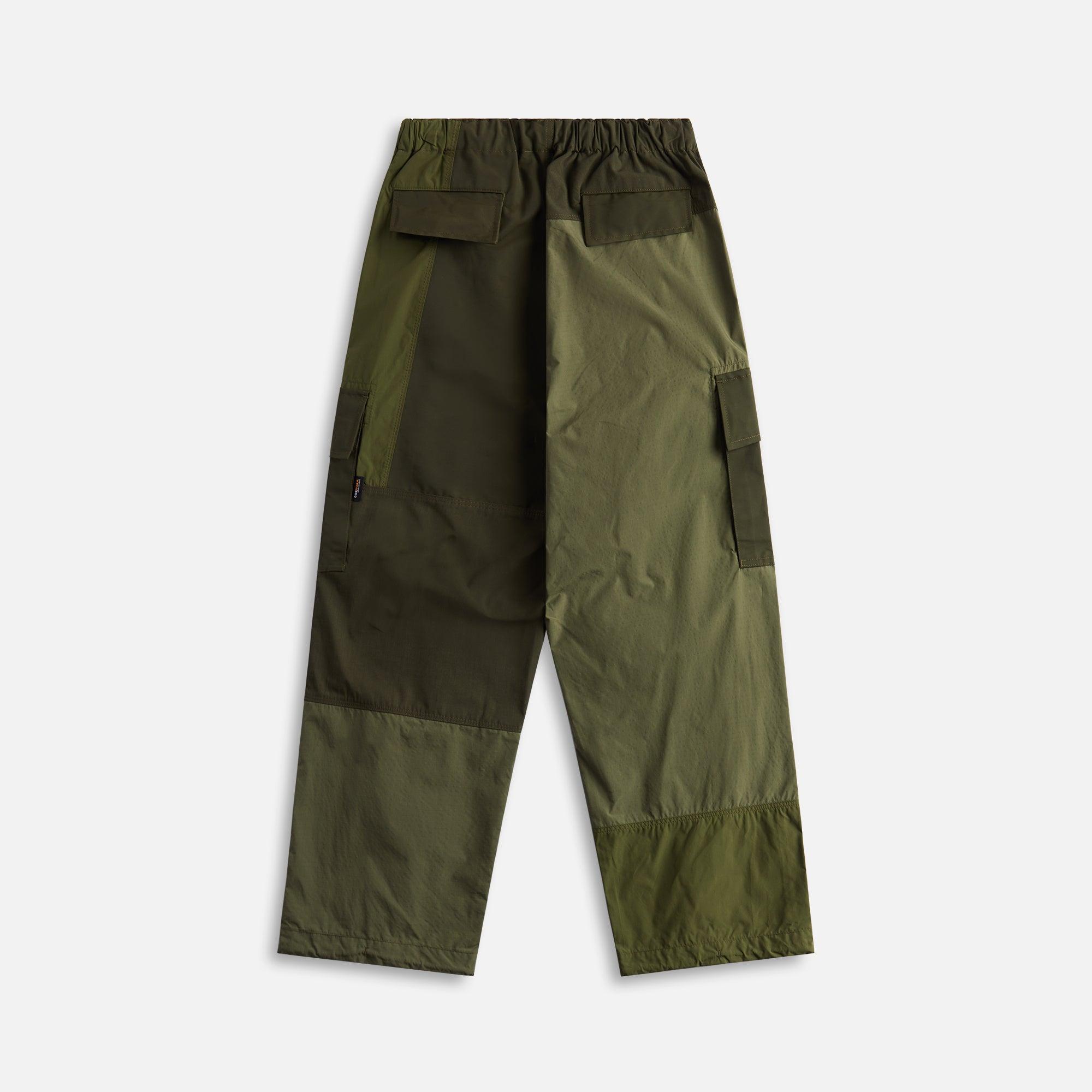 Comme Des Garçons Homme Mix Cloth Cargo Pant - Khaki Male Product Image