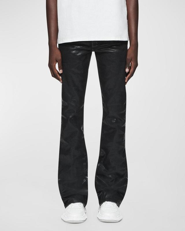 Men's Coated Flare Jeans Product Image