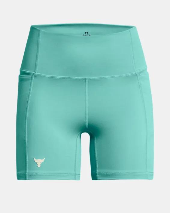 Women's Project Rock Lets Go Bench To Beach Middy Shorts Product Image