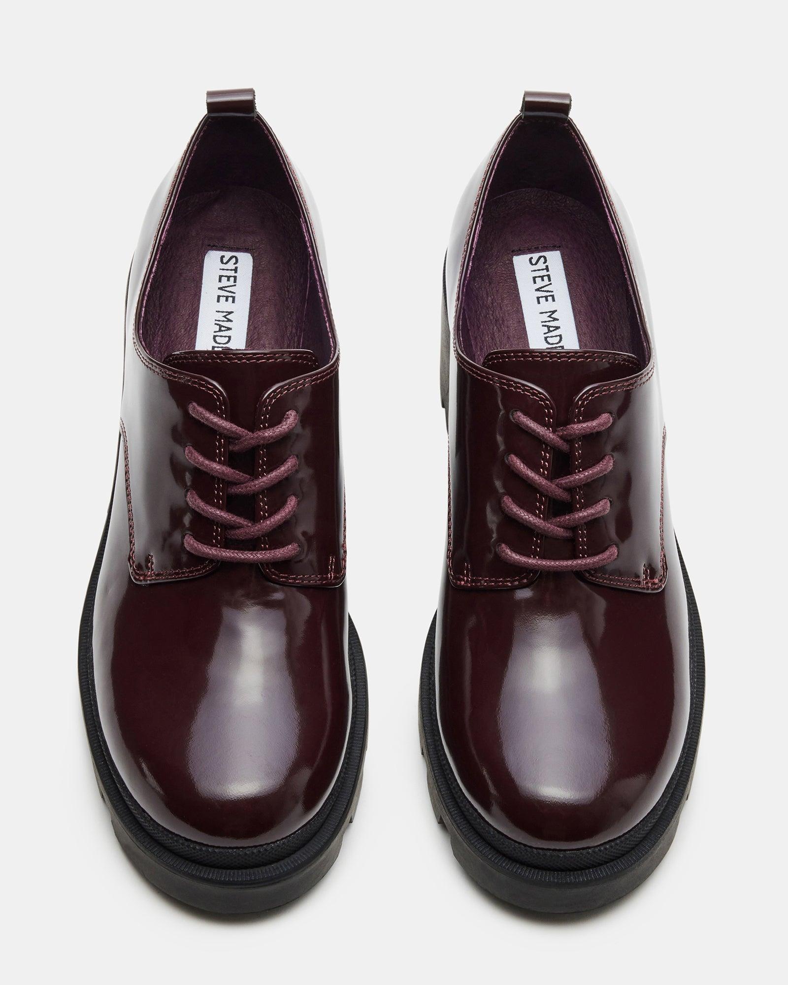 STEPPER BURGUNDY LEATHER Female Product Image