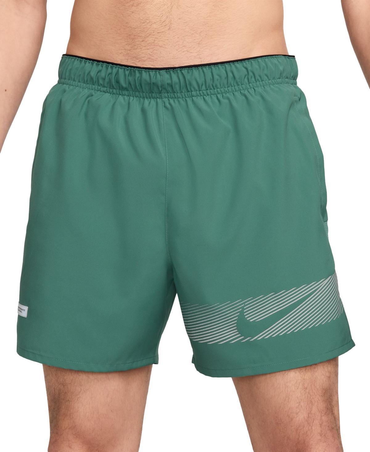 Nike Mens Challenger Flash Dri-fit 5 Running Shorts - Iron Grey/black/black Product Image