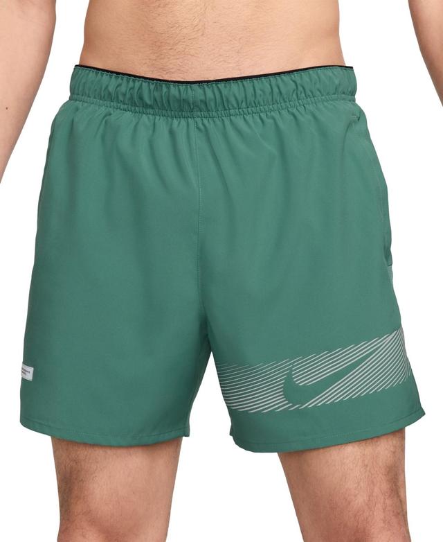 Nike Mens Challenger Flash Dri-fit 5 Running Shorts - Iron Grey/black/black Product Image