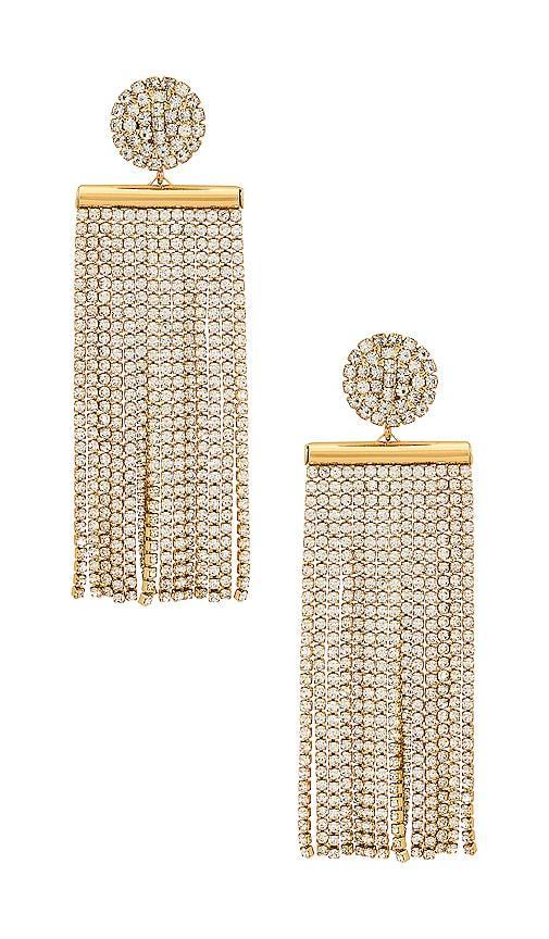 Ettika Movement Crystal Drop Earrings Product Image