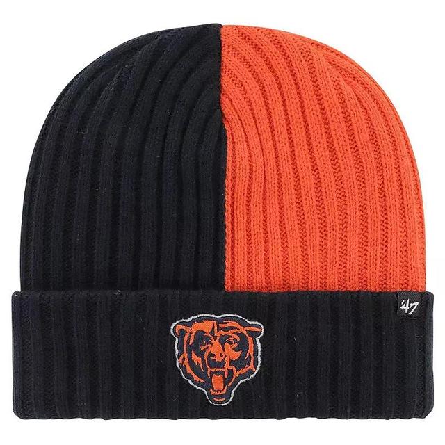 Mens 47 Chicago Bears Fracture Cuffed Knit Hat, Blue Product Image