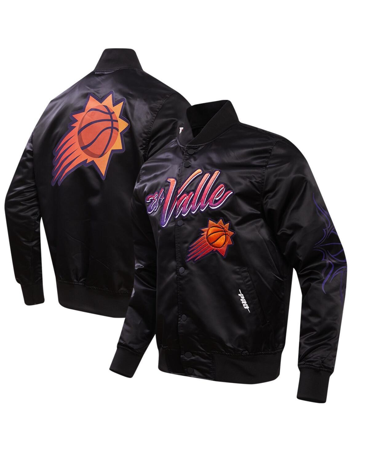 Mens Pro Standard Black Phoenix Suns 2023/24 City Edition Satin Full-Snap Jacket Product Image