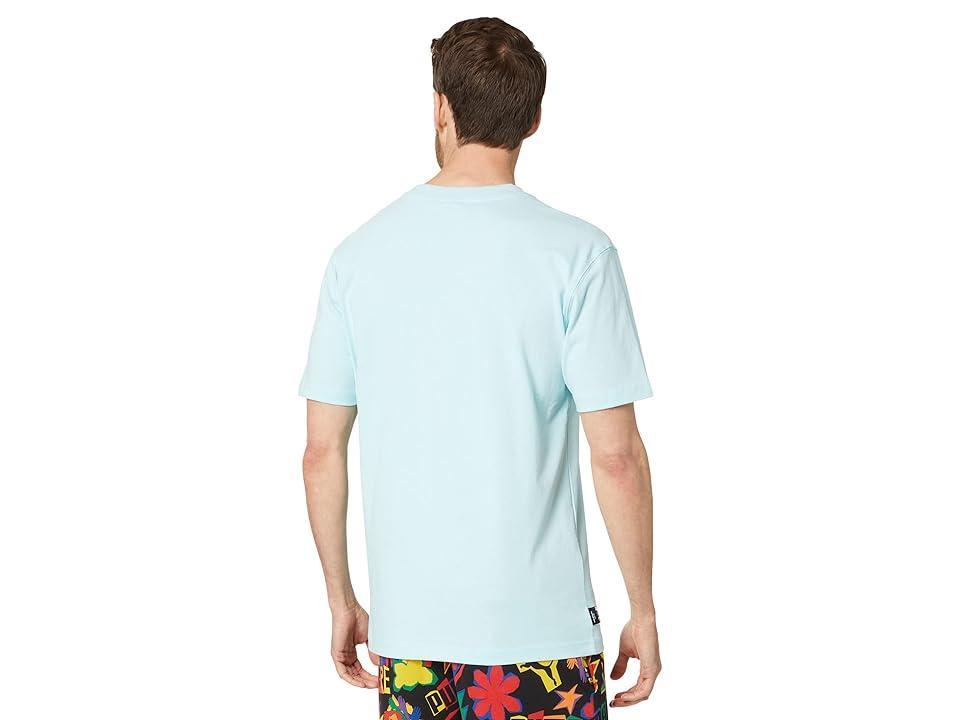 PUMA Downtown Pride Tee (Light Aqua) Men's Clothing Product Image