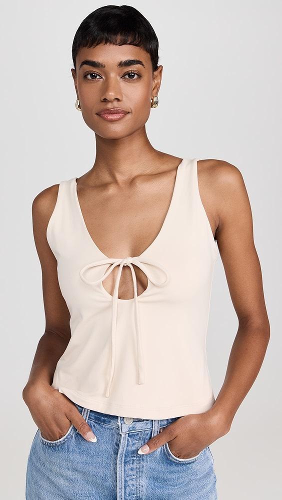 Susana Monaco Circle Front Tank Top | Shopbop Product Image