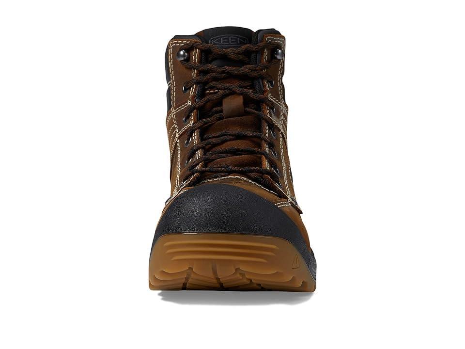 KEEN Men's Fort Wayne 6 Inch Waterproof Boot Dark Earth / Gum Product Image