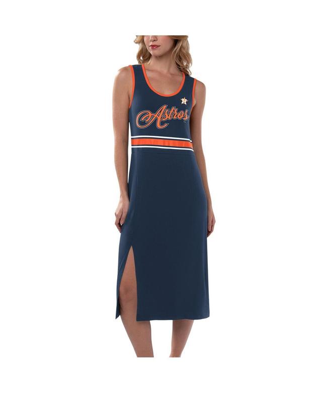 Womens G-iii 4Her by Carl Banks Navy Houston Astros Main Field Maxi Dress Product Image