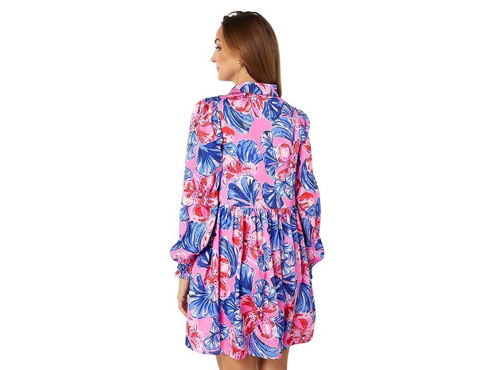 Lilly Pulitzer Arlie Dress (Plumeria Pink In A Holidaze) Women's Dress Product Image