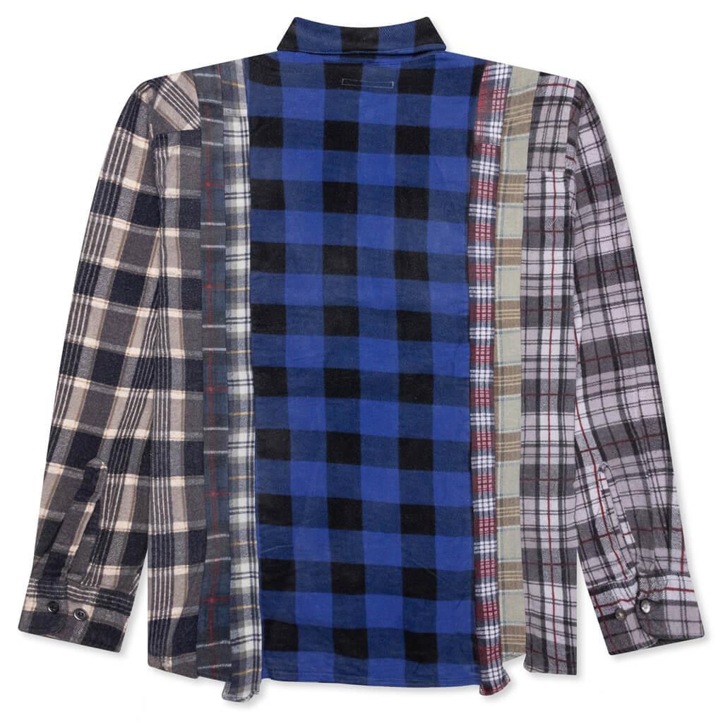 Flannel Shirt 7 Cuts Reflection Shirt - Assorted Male Product Image