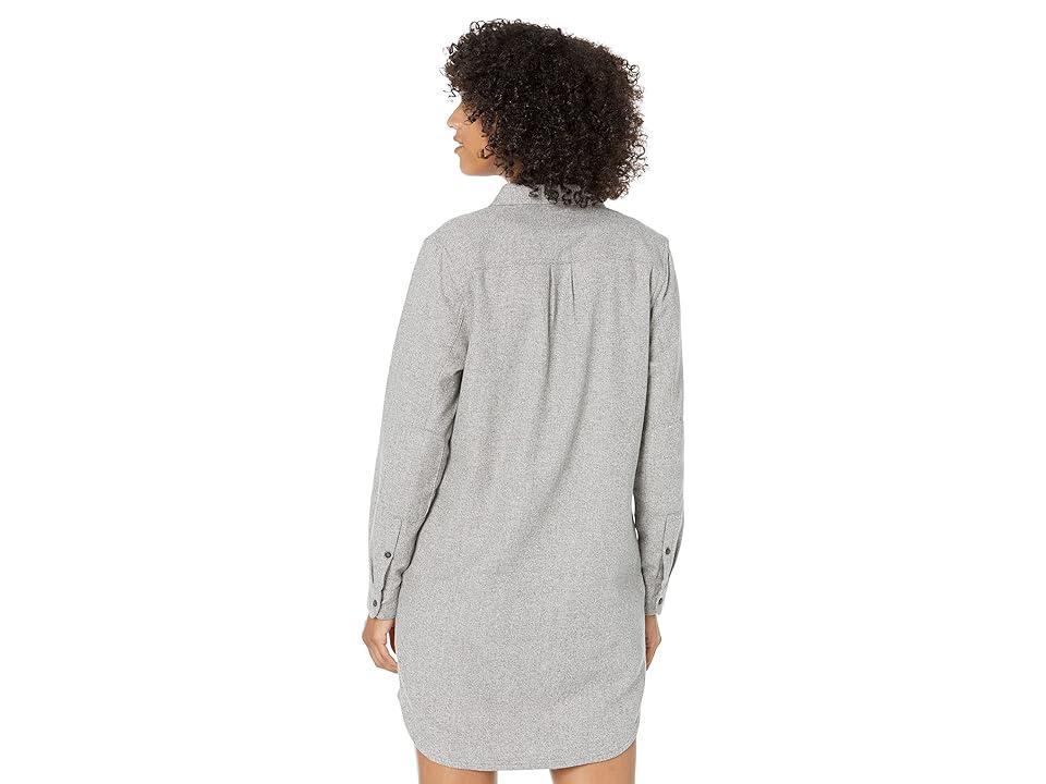 Toad&Co Bodie 1/4 Zip Long Sleeve Dress (Smoke) Women's Dress Product Image