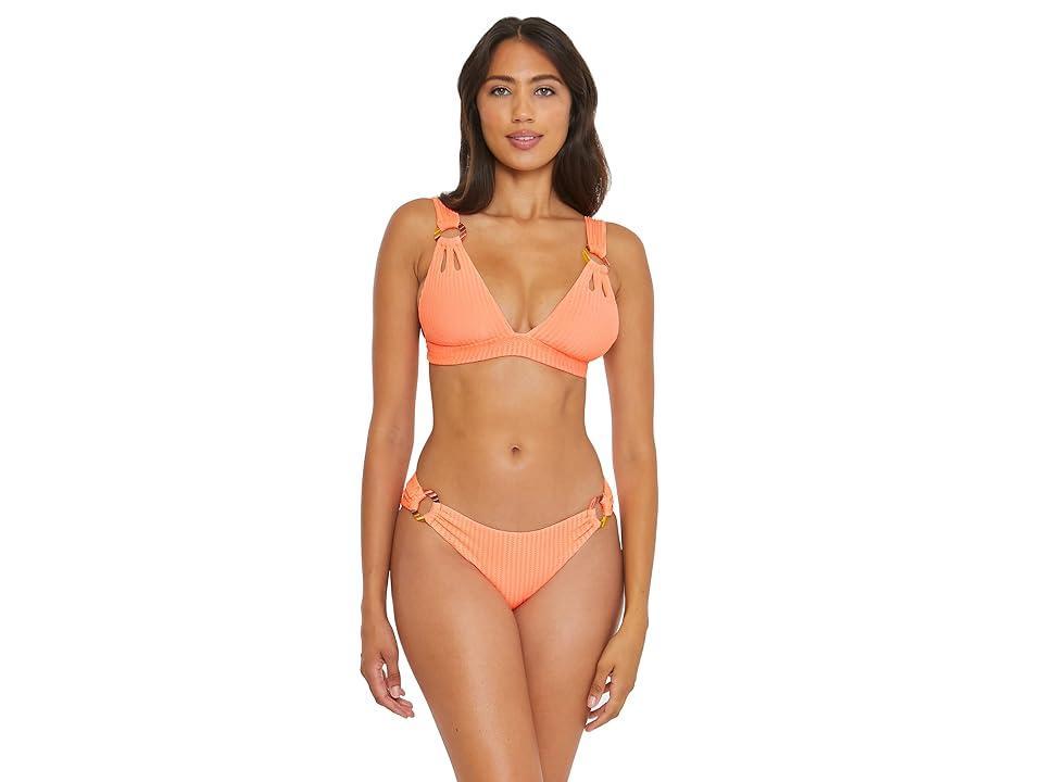 Becca Line & Sand Halter Bikini Top Product Image