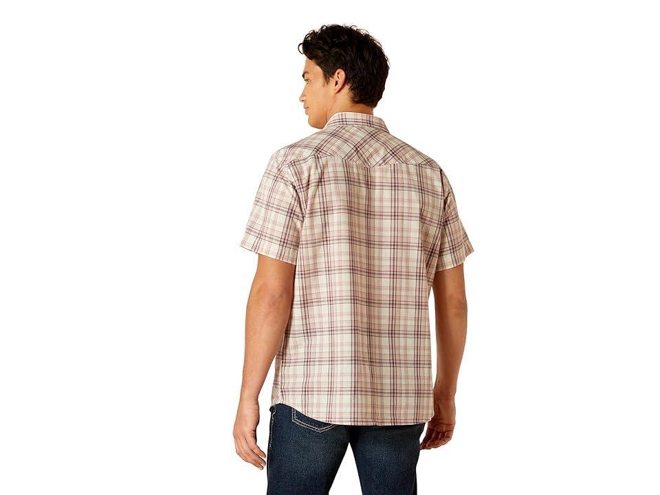 Ariat Hanson Retro Fit Shirt (Egret) Men's Clothing Product Image