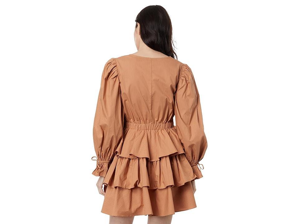 en saison Camila Mini Dress (Cider) Women's Clothing Product Image