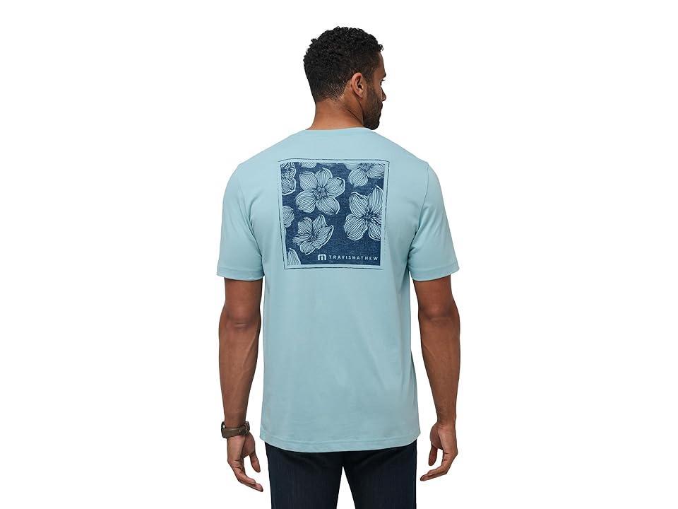 TravisMathew Catamaran Coast (Cameo) Men's Short Sleeve Knit Product Image