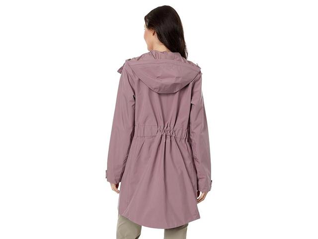 The North Face City Breeze Rain Parka II (Fawn Grey) Women's Clothing Product Image