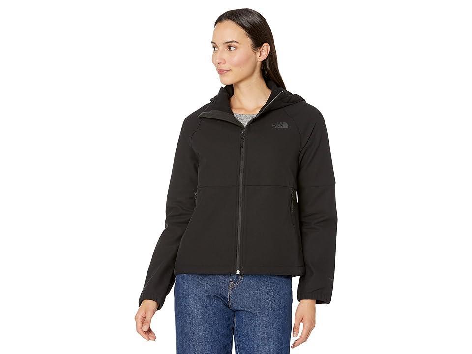 The North Face Camden Softshell Hoodie (TNF Black Heather) Women's Clothing Product Image