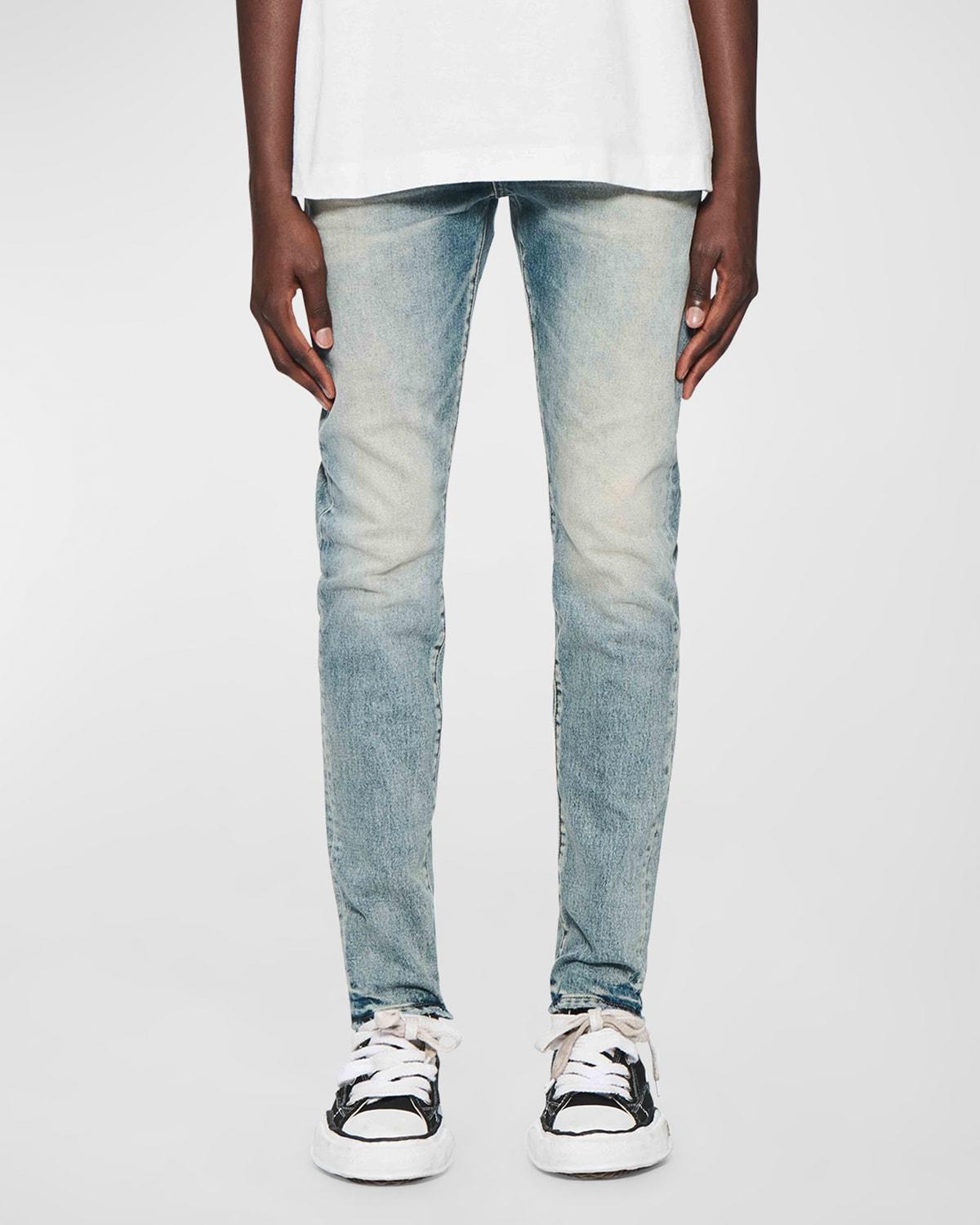 Mens Electric Tint Skinny Jeans Product Image