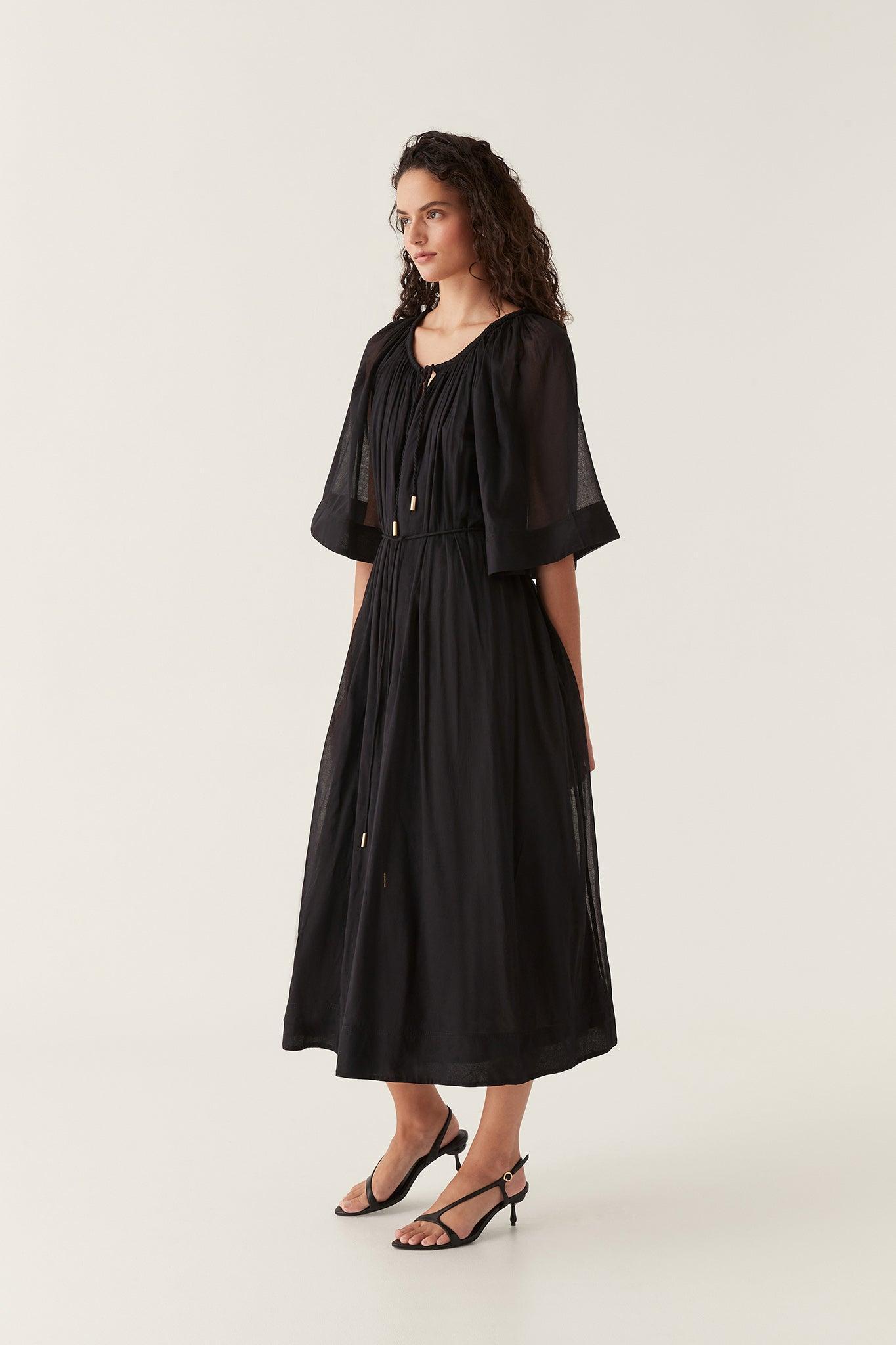 Damia Smock Midi Dress Product Image