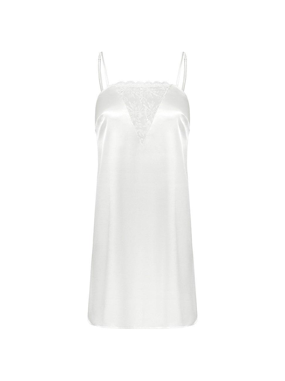 Womens Singuliere Satin Nightdress Product Image