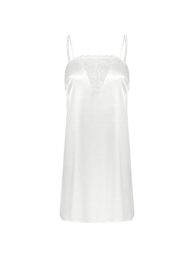 Womens Singuliere Satin Nightdress Product Image