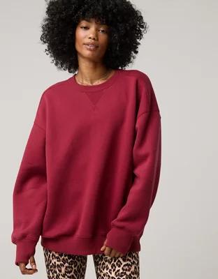 OFFLINE By Aerie Cloud Fleece Crewneck Product Image