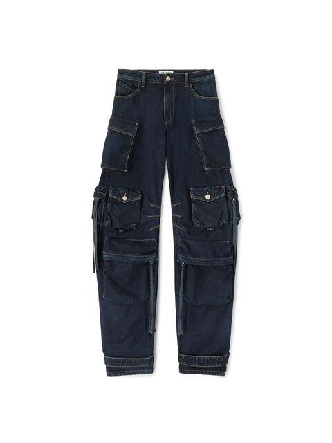 ''Fern'' dark blue long pants Product Image