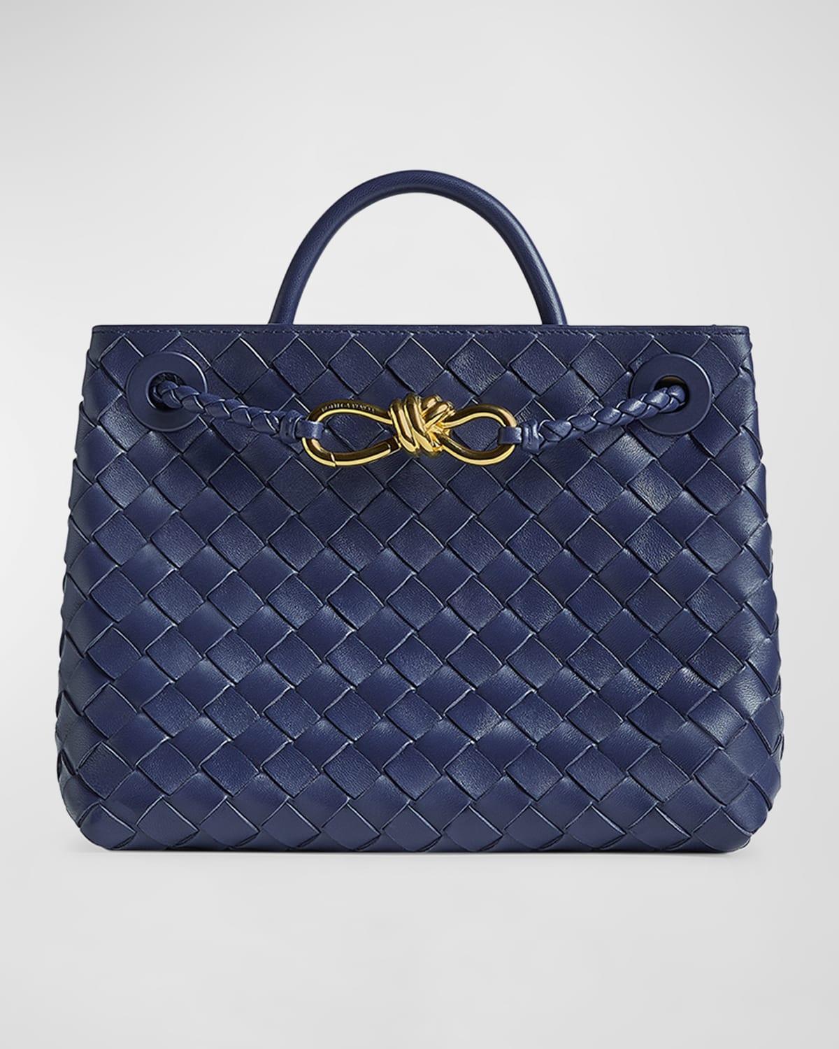 Bottega Veneta Andiamo Small Woven Shoulder Bag Product Image