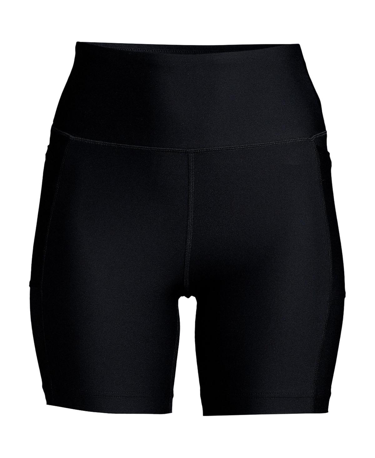 Women's High Waisted 6 Bike Swim Shorts with UPF 50 Sun Protection Product Image